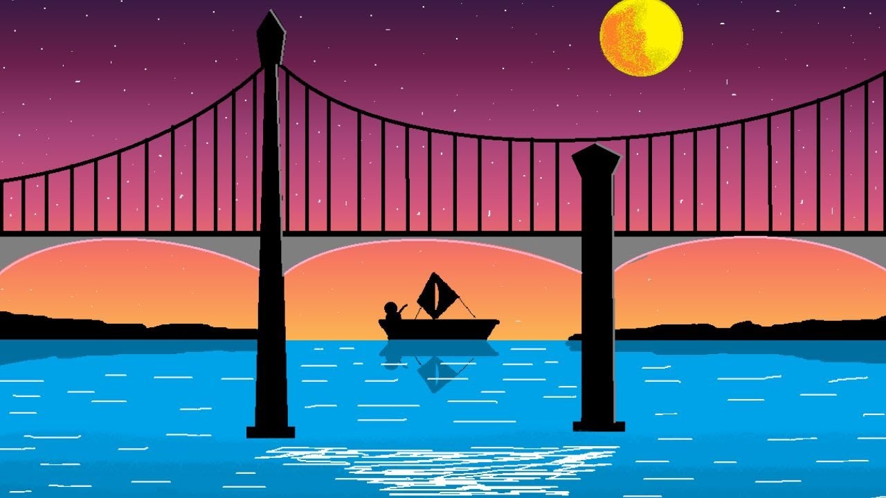 How To Draw In Ms Paint Brige Scenery Drawing In Paint In how-to-draw-in-ms-paint-brige-scenery-drawing-in-paint-in