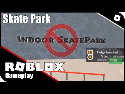 Skate Park Beta Indoor Skatepark Gone How Do I Get The Question Mark Badge I Will Show You Youtube - skate park bc roblox