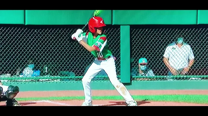 Dominik Sabatino Double - 2021 LLWS "Connecticut vs New Jersey"