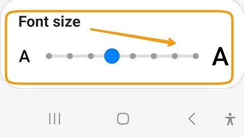 Font size changed galaxy note 10 lite, how to change font size samsung galaxy note 10 lite