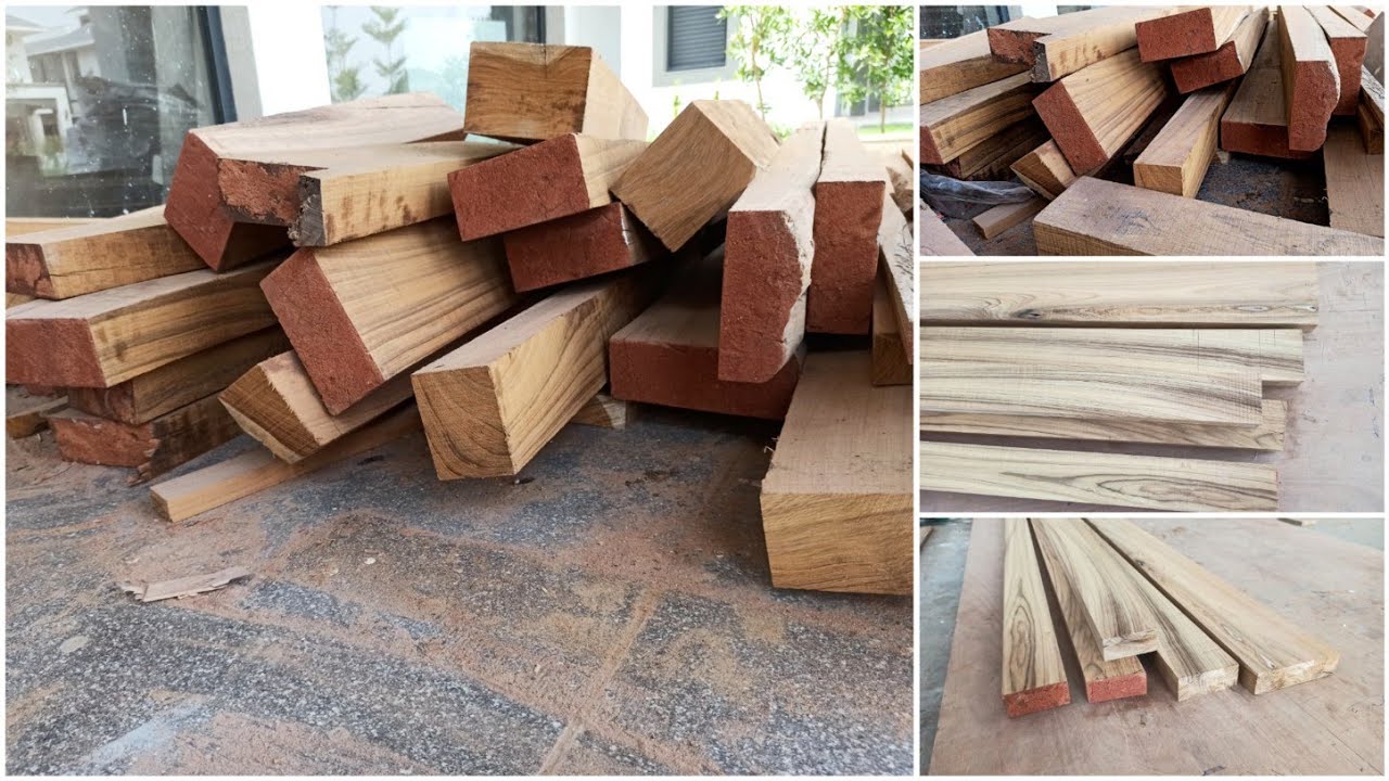 Indian Sagwan Teak Wood Colour Size And Cost Details Youtube