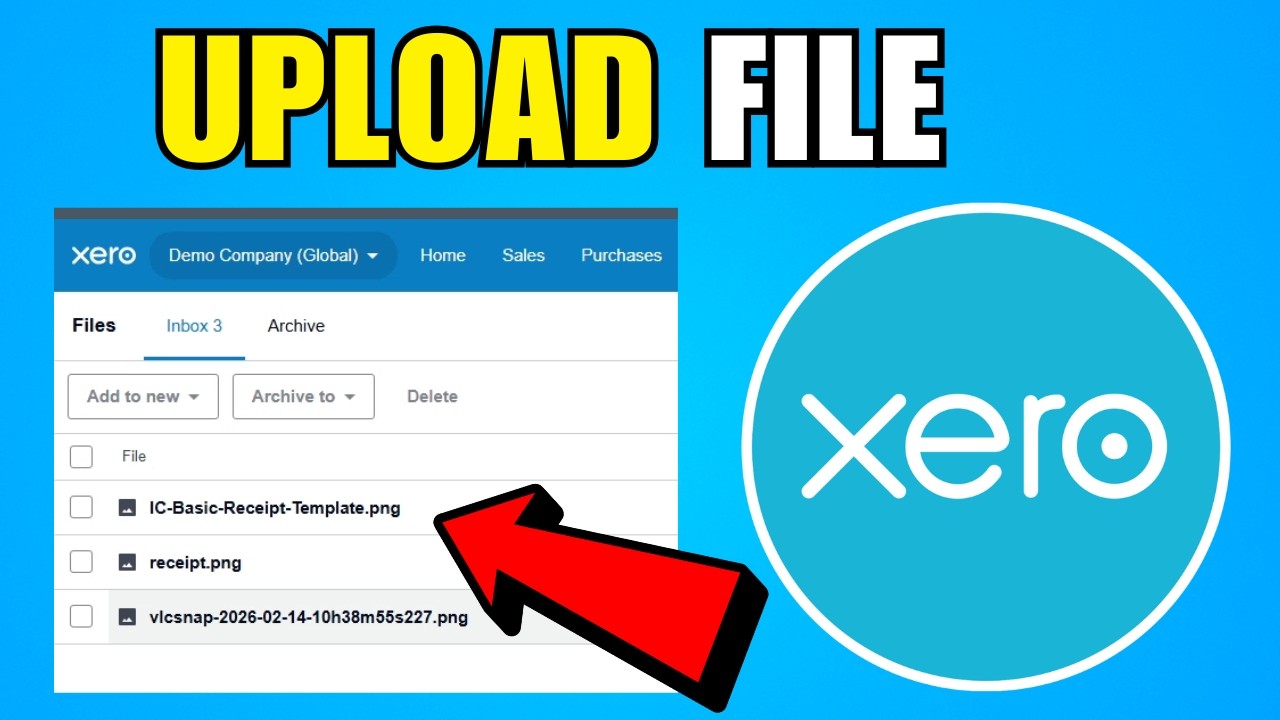 ハロページ How To Upload File In Xero (2026) (Complete Guide) - YouTube