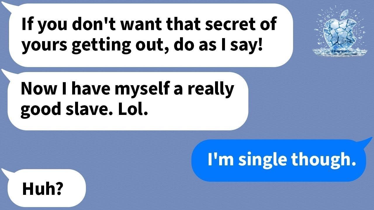 【Apple】Assuming that she had seen me cheating, this woman is now saying I have to be hers