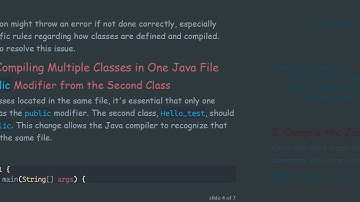 How to Compile Several Classes in One Java File