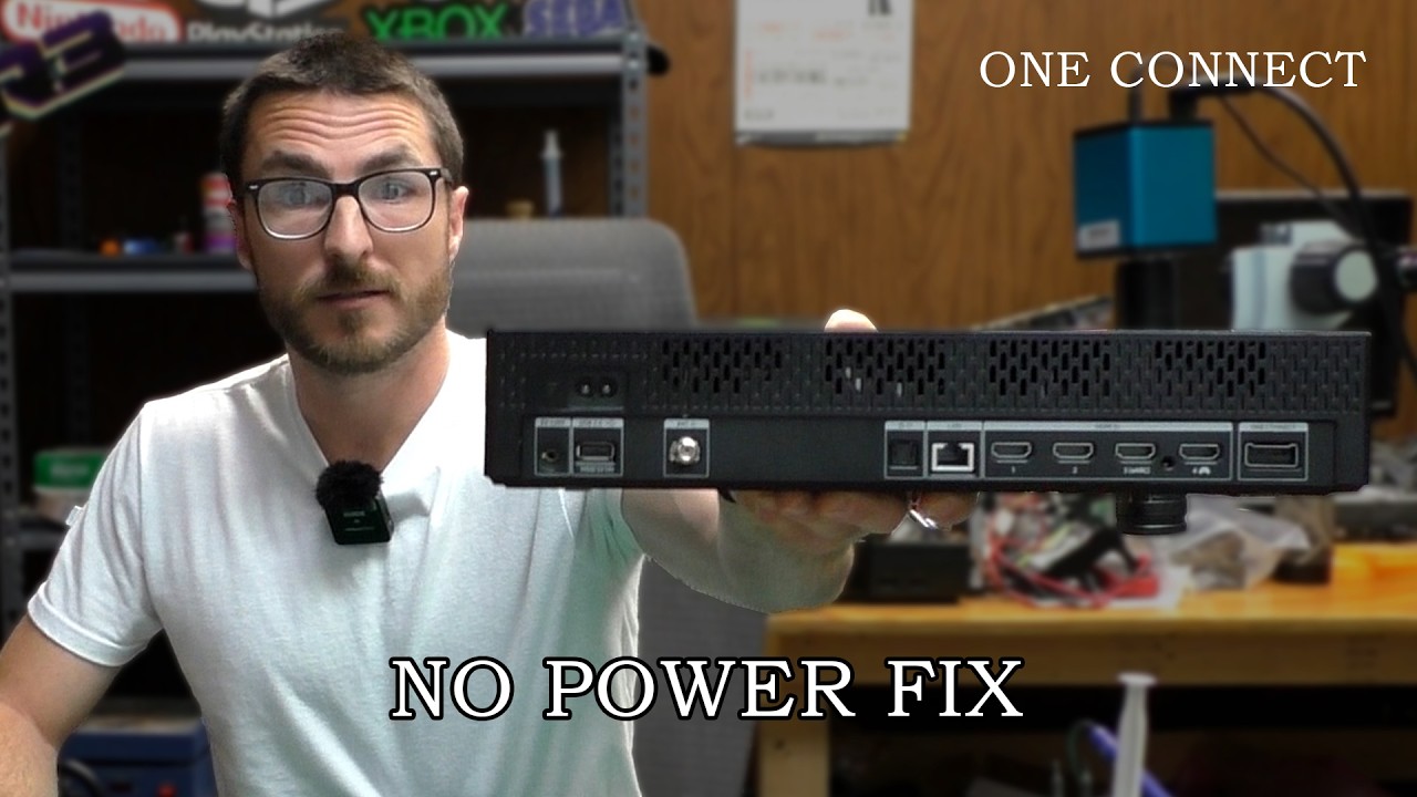 Samsung Frame QN65LS03B Dead / No Power? One Connect Box BN96