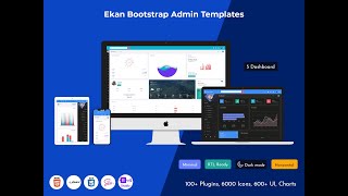 Dashboard Templates UI Bootstrap Admin Web App Templates- Ekan