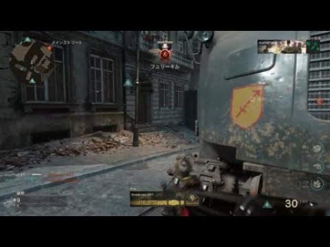 COD:WW2　銃剣でQuad feed！！