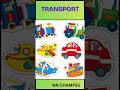 🚗 Transport for Kids | Learn Modes of Transport | Vehicles Educational Video.