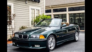 Check Out this 1998 BMW E36 M3 Convertible! Here's What You Need to Know...