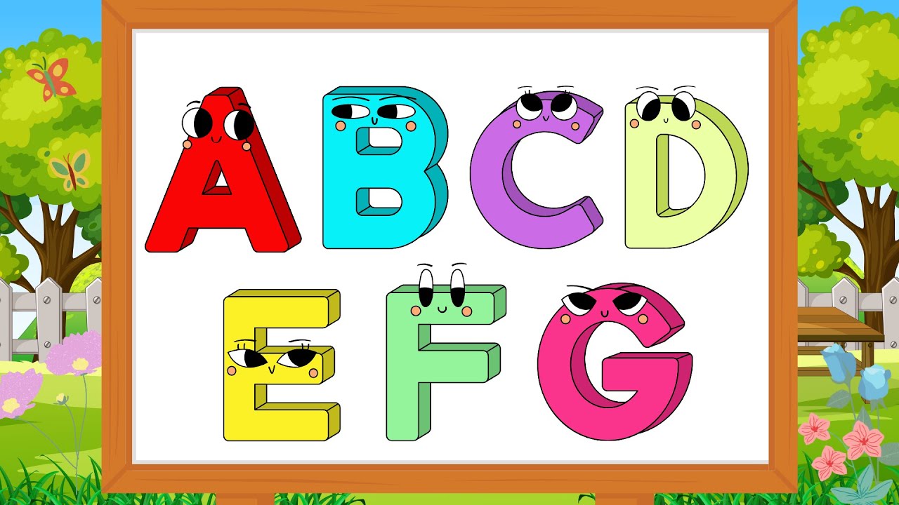 ABC Song - The Alphabet Song Nursery Rhymes For Kids - YouTube