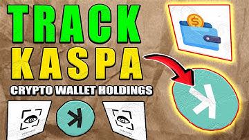 How To Track Kaspa Crytpo Wallet Holdings Tutorial (2025)