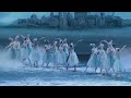 From the studio to the stage snow scene in the nutcracker