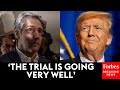 Trump Reacts After Michael Cohen Testimony In NYC Hush Money Trial