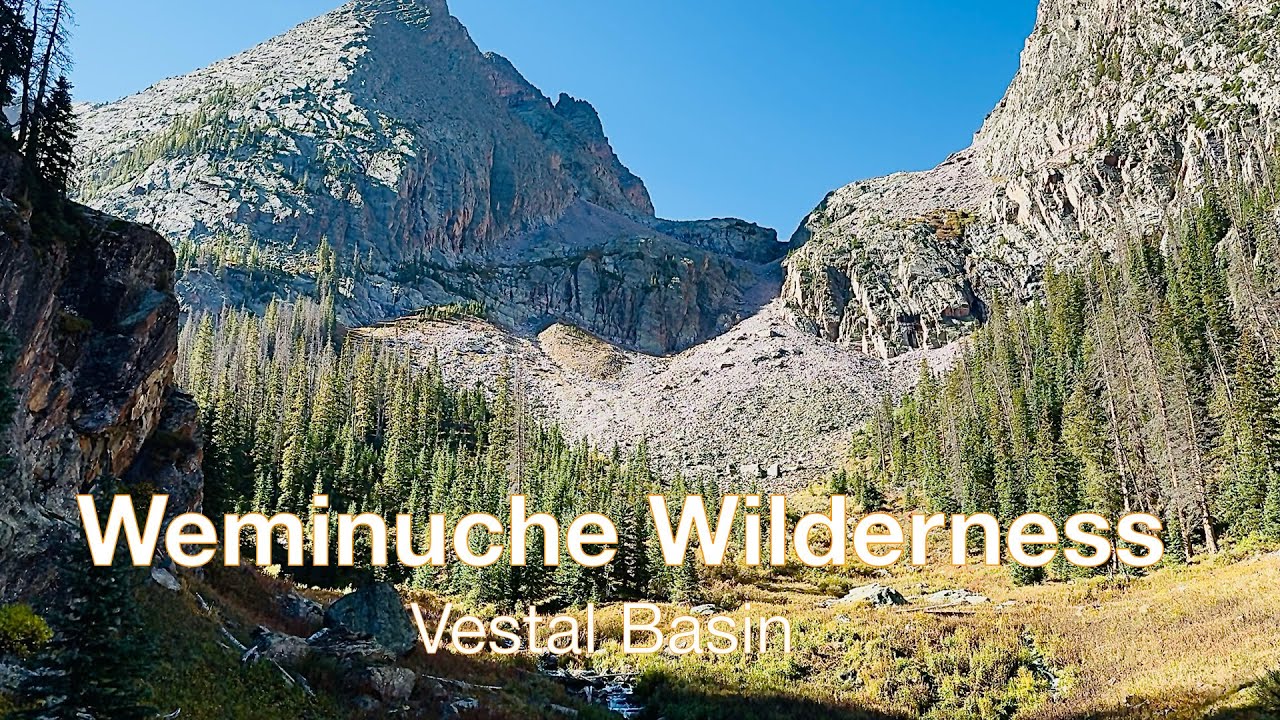 Backpacking Weminuche Wilderness / Vestal Basin / Molas Pass / Elk Creek 