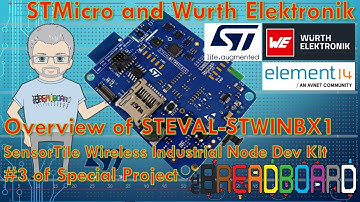 SensorTile draadloze industriële knooppuntontwikkelingskit - STEVAL-STWINBX1