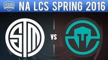 NA LCS Week 9 Day 1 IMT vs TSM ~ 2016