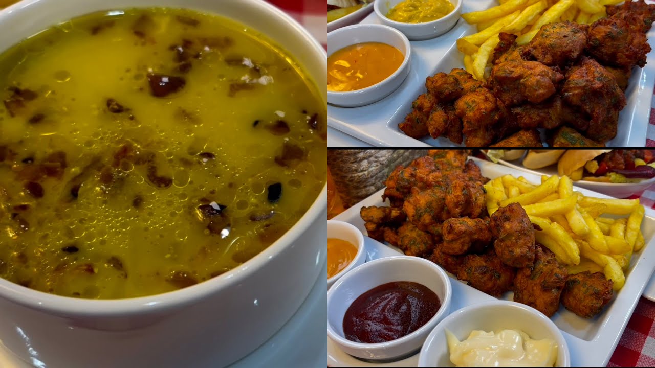 اسرع والذ وجبة لكل الاوقات كور دجاح تاندوري مقلي/شوربة العدس الفلاحية