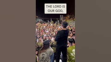 Thumbnail of Israeli singer singing "SHEMA" for IDF soldiers #israel
