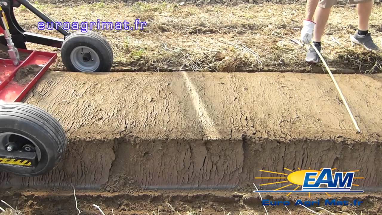 ENFOUISSEUR POUR BUTTE DE FRAISE