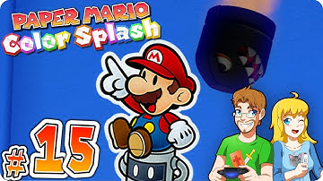 PAPER MARIO Color Splash Gameplay Walkthrough Part 15 Sunglow Ridge (HD)