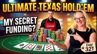Ultimate Texas Holdem - Day 321 - What do you do for gambling $$$ screenshot 1