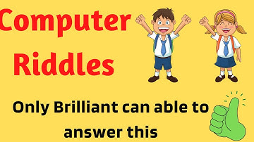 Computer Riddles | kidscuteworld