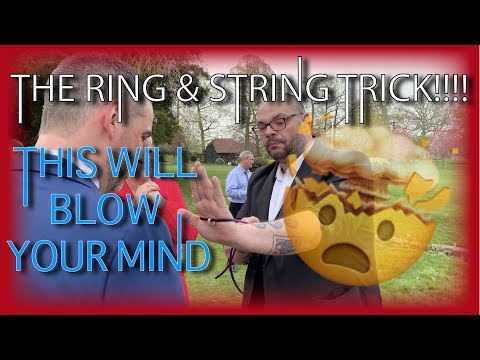 The Ring & String Trick Will BLOW your mind!
