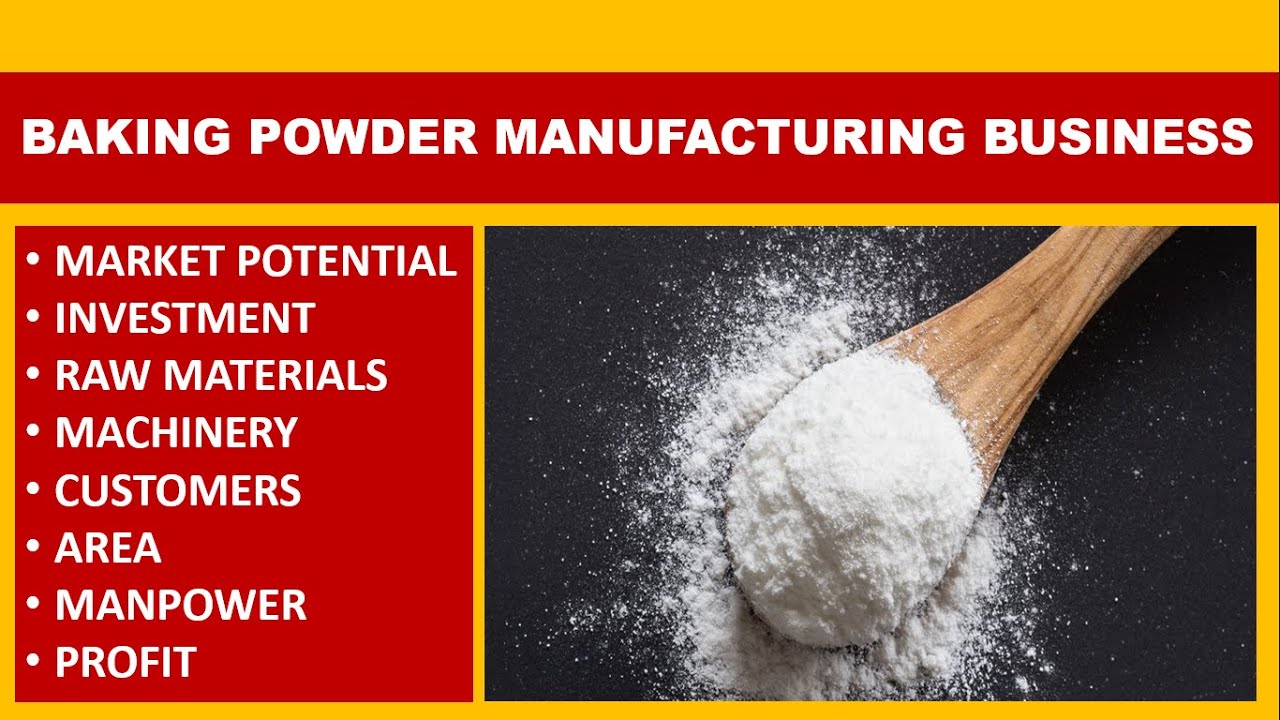 Baking Powder Manufacturing Business Baking Powder Small Scale