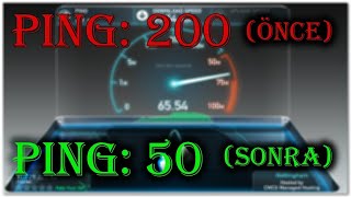 2019 Pi̇ng Düşürme-İnternet Hizlandirma Csgo - Lol Vb.