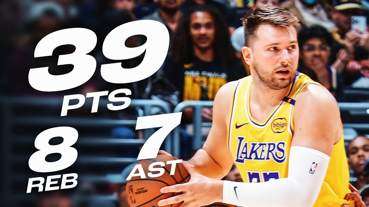Luka Doncic DOMINATES & Helps Los Angels Lakers Clinch #3 Seed | NBA India
