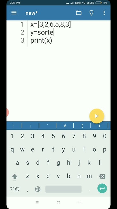 Sorting of List in Python | How to Sort List in Descending order in ...