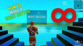 How To Make A RESET BUTTON In Fortnite 2024 | Chapter 5 Season 1