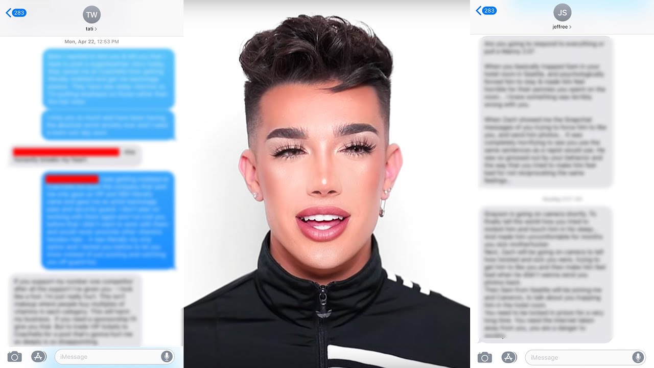 James Charles responds after criticism over photoshopped Louis