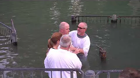 Mike & Tabitha Boyd Jordan River Baptism