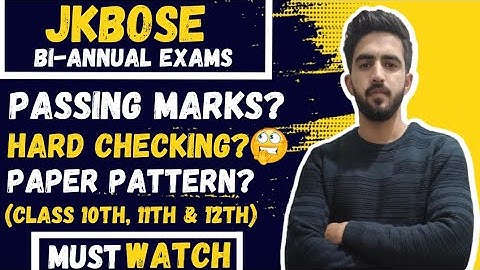 Passing Marks In Jkbose Private/Bi Annual Exams😨|| Hard Or Lenient Marking? || Must Watch & Share