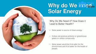 Solar Energy Introduction Powerpoint Presentation Slides