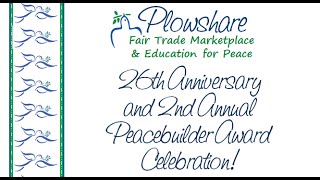 26th Anniversary and 2nd Annual Peacebuilder Award Celebration