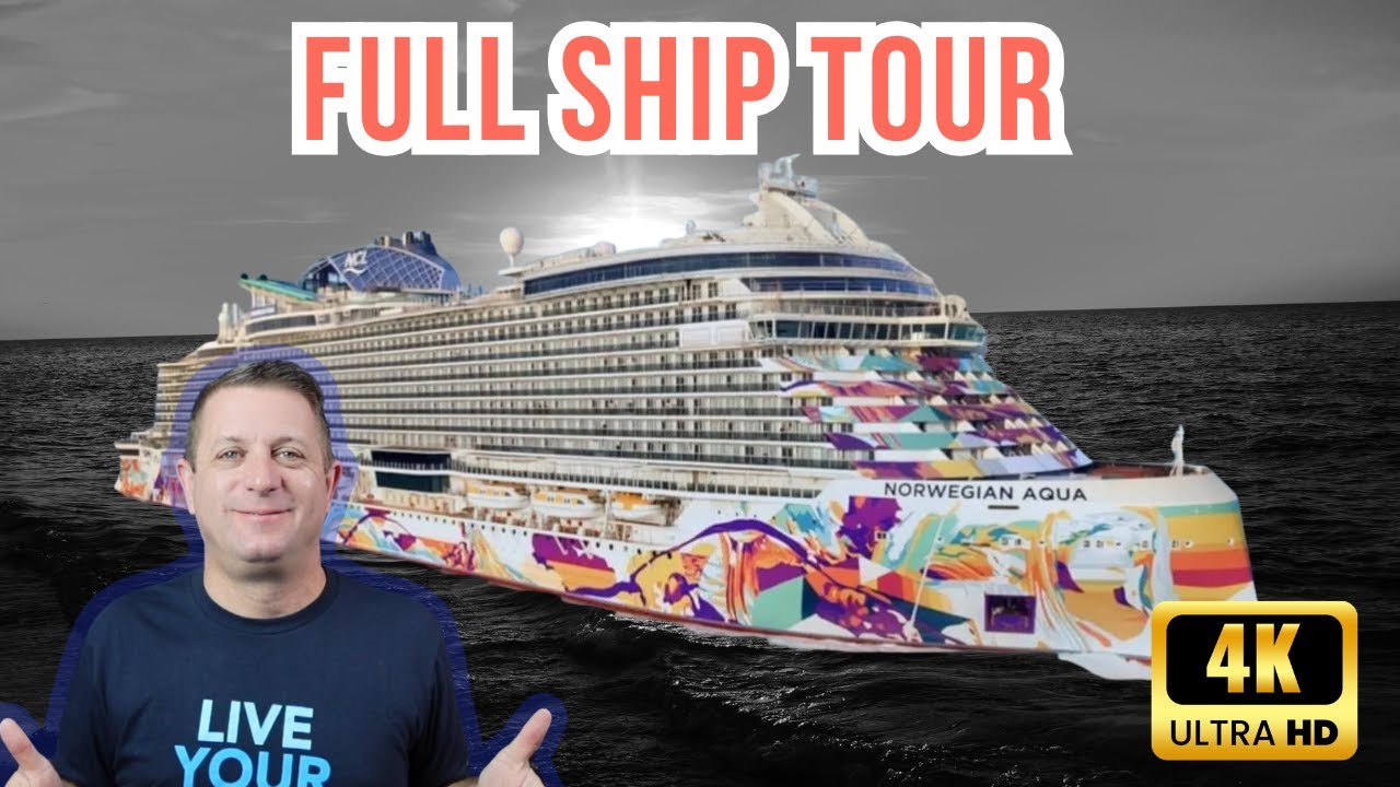 Экскурсия по всему кораблю NCL Aqua