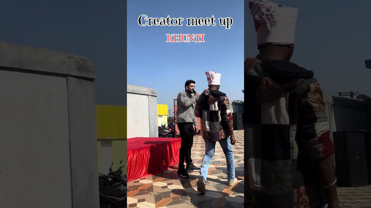 Khunti mein hua Video creator meet up 