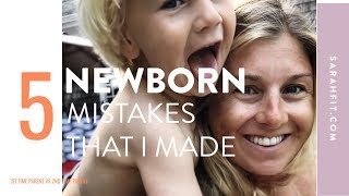 5 Mistakes That I Made With My 1st Baby & Things I'm Doing Different 2nd Time Around!