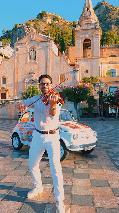 Felicità - Taormina, Italy 🇮🇹 Al Bano & Romina Power #violin #music #italy #pop #song #violincover