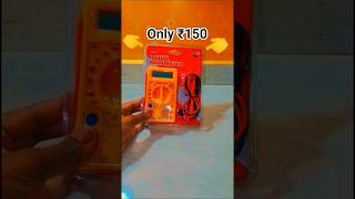 💥 Digital Multimeter unboxing || electronic products || Yt shorts# nabin The experiment king 👑
