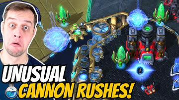 Not your typical Cannon Rushes! | Cannon Rush in Grandmaster #260 StarCraft 2