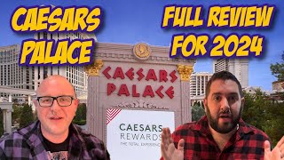 Is CAESARS PALACE still worth it in 2024? | Room Tour, Dining, & More! | Las Vegas Hotel Review