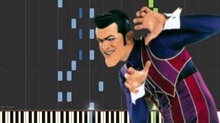 Video thumbnail of "We Are Number One [Piano Tutorial] (Synthesia)"