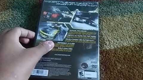 NEED FOR SPEED CARBON PS2 UNBOXING