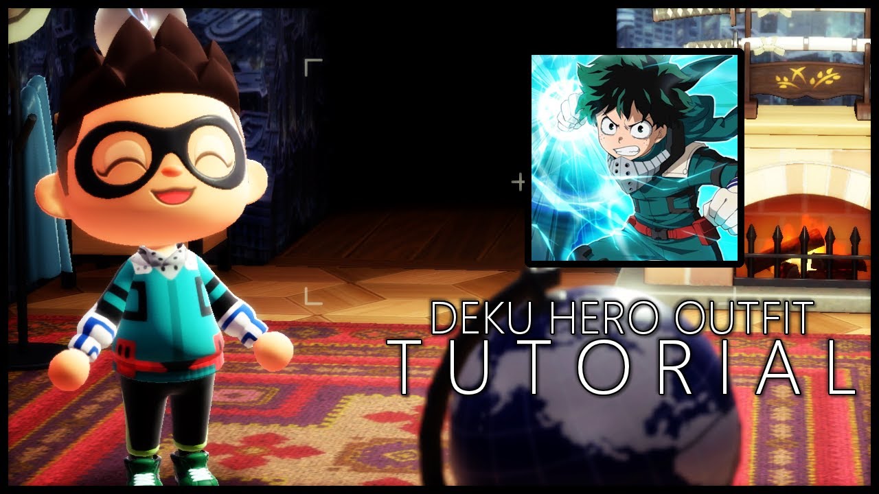 Deku Hero Outfit Animal Crossing New Horizons Youtube - deku outfit roblox id