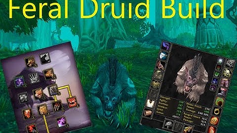 Classic WoW Feral Druid - Tank/Dps Talents and Gear