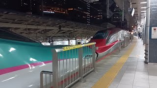 東京駅Ｅ6系とＥ5系発車