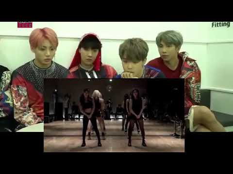 Bts reaction to Black pink